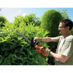Tagliasiepi Black+Decker a Batteria 18V Ricaricabile Doppia Lama 45cm