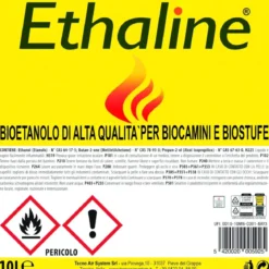30 Taniche Bioetanolo Naturale 10L Combustibile Ecologico Biocamini