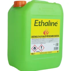 10 Taniche Bioetanolo Naturale 10L Combustibile Ecologico Biocamini