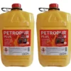 2 Taniche 18L Riciclabile Combustibile Liquido Inodore Stufe Portatili