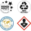 4 Taniche PET Riciclabile 10L Combustibile Liquido Paraffina per Stufe