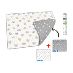 Tappeto Antitrauma per Bambini 200x150 Arrotolabile Tappetone Morbido