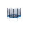 Tappeto Elastico Diametro 244 cm Bambini Rete Sicurezza Trampolino Gioco Esterno