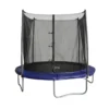 Tappeto Elastico Trampolino Diametro 245 cm con Rete Bambini da Giardino Esterno