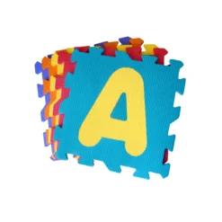 Tappeto 5 Mattonelle Puzzle Componibile 30x30 Morbido per Bimbi