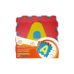 Tappeto 5 Mattonelle Puzzle Componibile 30x30 Morbido per Bimbi