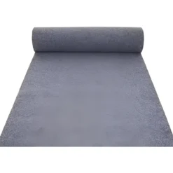 Tappeto Moquette 1x30 m Grigio Passatoia Antiscivolo da Esterno Interno