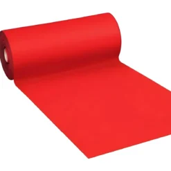 Tappeto Moquette 1x30 m Rosso Passatoia Antiscivolo da Esterno Interno