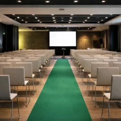 Tappeto Moquette 1x30 m Verde Passatoia Antiscivolo da Esterno Interno