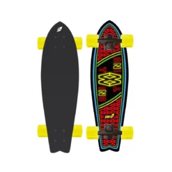Tavola Piatta da Skateboard 70 Ruote 58 cm 100 kg Skate Completo Ragazzi Adulti