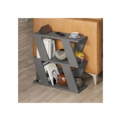 Tavolino da Divano Laterale Antracite 60x22x57 cm