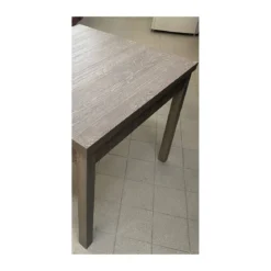 Tavolo Allungabile 120 160x80 Rovere Grafite Estensibile Rettangolare da Cucina