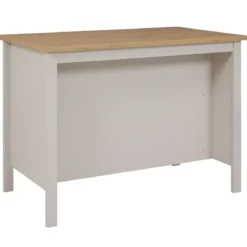 Tavolo Bar da Cucina Beige Rovere Isola con Anta Cassetti Soft-Close