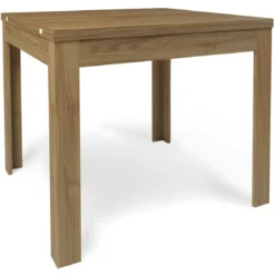 Tavolo da Interno a Libro 90x90 cm Finitura Noce Stelvio