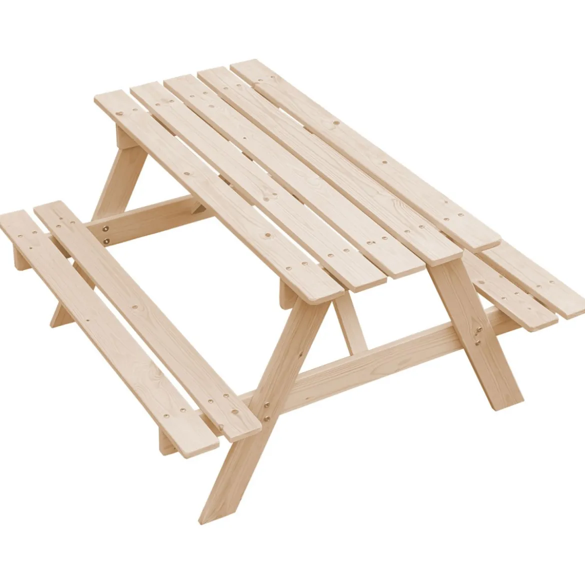 Tavolo da Pic Nic in Legno per Bambini Tavolino con Panche Giardino