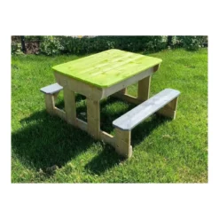 Tavolo da Pic Nic in Legno per Bambini da Giardino