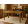 Tavolo da Pranzo Estensibile 140x80 cm Finitura Noce Stelvio