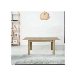 Tavolo da Pranzo Estensibile Allungabile 140x90x78 cm Rovere