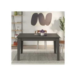 Tavolo da Pranzo 140 190x80 cm Antracite Allungabile Estensibile