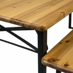 Tavolo e Panche Birreria 220x70 cm per Feste e Sagre