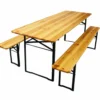 Tavolo e Panche Birreria 200x70 cm per Feste e Sagre
