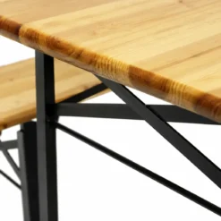 Tavolo e Panche Birreria 200x70 cm per Feste e Sagre