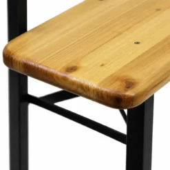 Tavolo e Panche Birreria 200x70 cm per Feste e Sagre