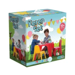 Tavolo Gioco Pic Nic 4 Amici Sedie Plastica Esterno Casa Giardino Giochi Bambini