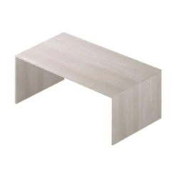 Tavolo Kit Scrivania 150 cm Olmo Grande Moderna da Ufficio Cameretta Porta Pc