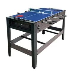 Tavolo Multigioco 4 in 1 Calcio Hockey Ping Pong Biliardo