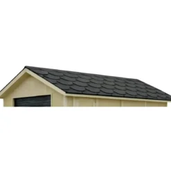 Tegole Bituminose Nero 3 m2 Beaver Copertura Casetta da Giardino