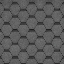 Tegole Bituminose Nero per Copertura Tetto Garage da Esterno 24 m2