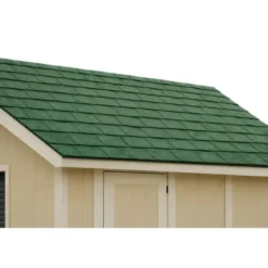 Tegole Bituminose Rettangolari Verde Copertura Casetta Giardino 4x3