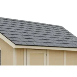 Tegole Bituminose Rettangolari Grigio Copertura Casetta Giardino 4x3