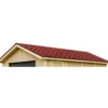 Tegole Bituminose Rosso per Copertura Tetto Garage da Esterno 24 m2