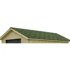 Tegole Bituminose Verde 3 m2 Beaver Copertura Casetta da Giardino