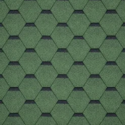 Tegole Bituminose Verde 6 m2 per Copertura Tetto Garage da Esterno