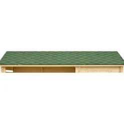 Tegole Bituminose Verde 6 m2 per Copertura Tetto Garage da Esterno