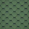 Tegole Bituminose Verde 21 m2 per Copertura Tetto Casetta da Giardino