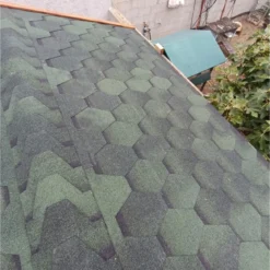 Tegole Canadesi Verde Rosso Bituminose per Tetto Legno Casette Gazebo Pergole