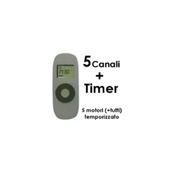 Telecomando Motore Tapparella Elettrica Radiocomando Avvolgibile Timer + Canali