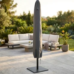 Telo Copertura Ombrellone 60x70x240 cm Antracite Impermeabile