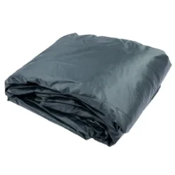 Telo Copertura Piscina Rettangolare Grigio Corda Drenante 956x488 cm