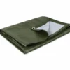 Telo di Ricambio per Garage in PVC Impermeabile Verde 195 g/m2