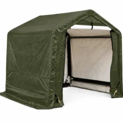 Telo di Ricambio per Garage in PVC Trattato Anti UV Verde 195 g/m2