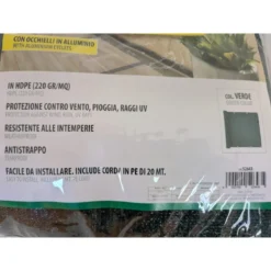 Telo Frangivista per Balcone Resistente e Anti Strappo da Terrazzo Verde