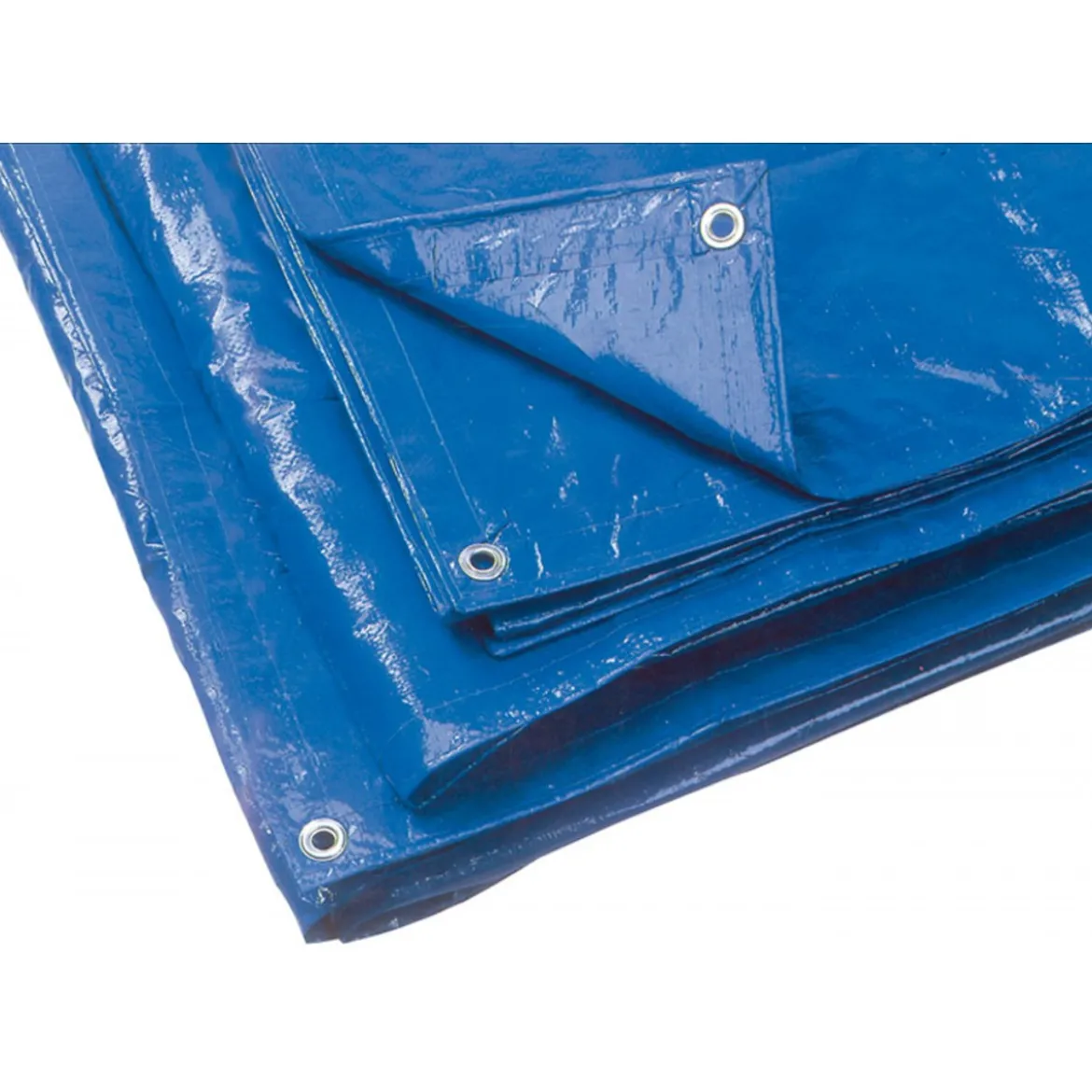Telo Occhiellato Multiuso Blu 2x3 mt Copertura in PVC Antistrappo