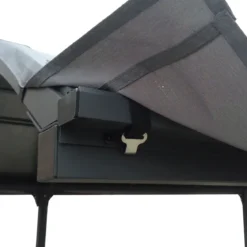 Telo per Tettoia Carport 485x300 cm Grigio Antracite PVC 280 g/m2