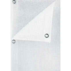 Telo Retinato Trasparente 350x150 cm Occhiellato PE Uso Esterno