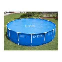 Telo Termico Copri Piscina 305 cm Rotonda Copertura Autoportante Intex Frame